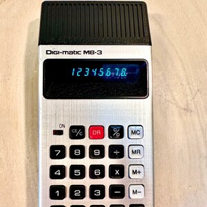Sears DIGI-Matic M8-3 | Vintage Calculator | VFD Display | 1975 | Japan