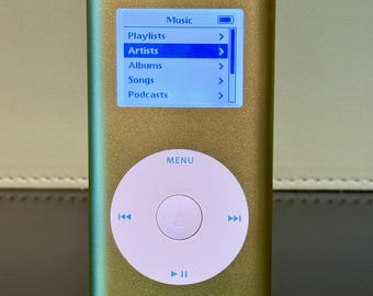 Apple iPod Mini Upgraded 64GB | Green & Blue | 2005