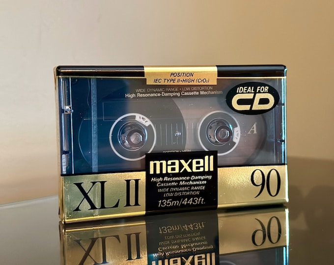 Maxell XLII 90 - 1992 - Type 2 Cassette Tape | Sealed | Mint