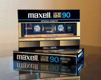 Maxell XL-II 90 - 1982 - US Blank Cassette Tape Sealed | Rare