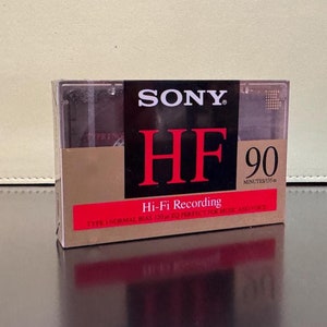 Sony HF 90 | 1992 | Type 1 Cassette Tape | Sealed | New |  Japan