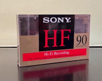 Sony HF 90 - 1992 - Type 1 Cassette Tape | Sealed | New | Rare