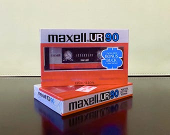 Maxell UR 90 | 1985 | Type 1 Cassette Tape | Rare |  Japan