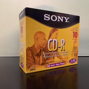 ソニー CD-R 700MB 80分 - 10枚パック 新古品