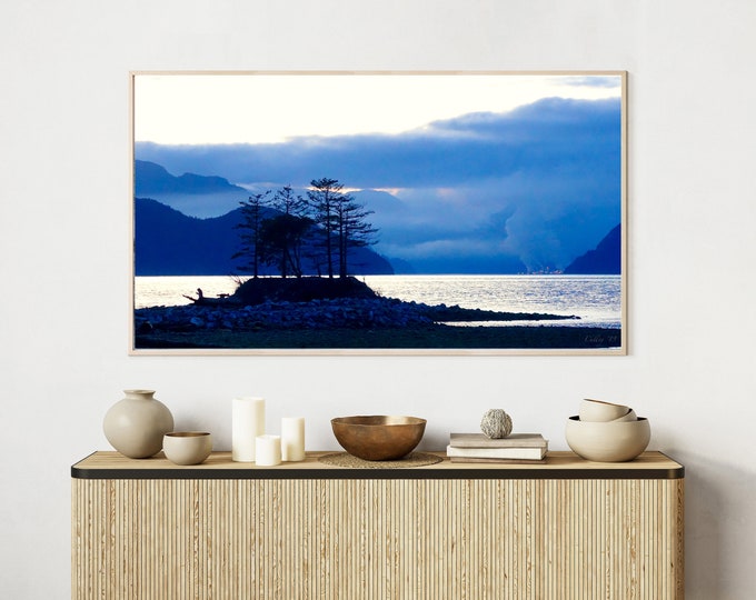 4K+8K Frame TV Art  | "West Coast Sunset" | Landscape | Sunset | Landscape