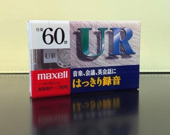 Maxell UR60 | 1994 | Type 1 Cassette Tape | Sealed Japan