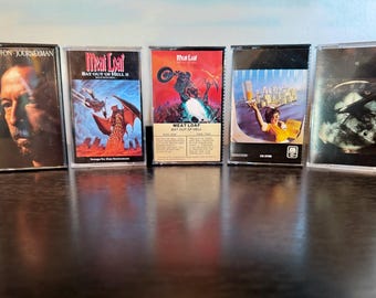 Vintage Cassette Tapes - 70s Radio Rock