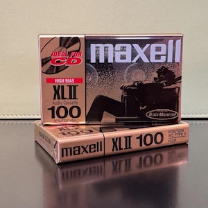 Maxell XLII 90 | 2002 | Type 2 Cassette Tape | Rare | Japan