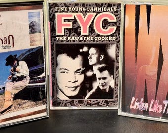 Cassettes | Pop and Blues | 80's & 90's