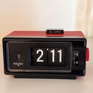Vintage Flip Clock Sankyo - Etsy