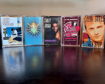Vintage Cassette Tapes - Rock & Blues