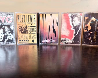 Vintage Cassette Tapes - Rock & Indy
