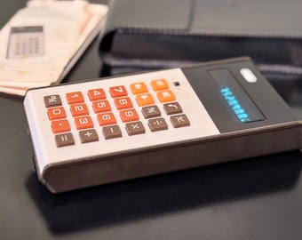 Vintage Calculator | Galfa 81/3 | VFD Display | 70's | Japan