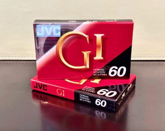 JVC G1 60 | 1992 | Type 1 Cassette Tape | Sealed | Japan