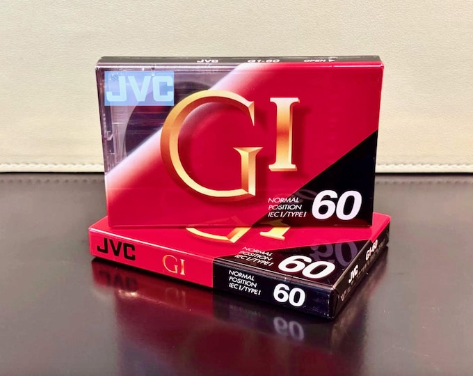 JVC G1 60 - 1992- Type 1 Cassette Tape | Sealed | Super Mint