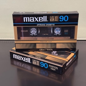 Maxell XLII 90 | 1982 | Type 2 Cassette Tape | Sealed | Rare | Japan