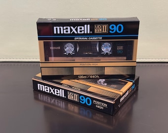 Maxell XLII 90 | 1982 | Type 2 Cassette Tape | Sealed | Rare | Japan