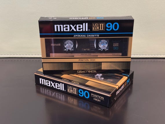 Maxell XLII 90 | 1982 | Type 2 Cassette Tape | Sealed Japan - Etsy