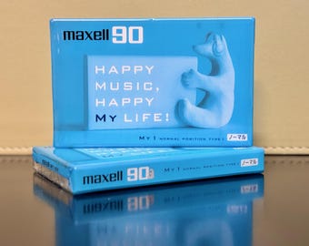 Maxell Happy Life MY19N | 2001 | Type 1 Cassette Tape | Sealed Japan