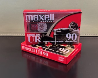 Maxell UR 60/90 | 1998 | Type 1 Cassette Tape | Sealed Japan