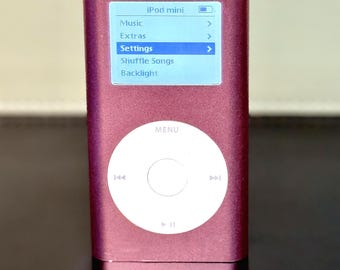 Apple iPod Mini Upgraded 16GB | Pink & Gray | 2005