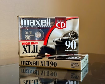 Maxell XLII High Bias - 2002 - USA Blank Cassette Tape Sealed | Rare
