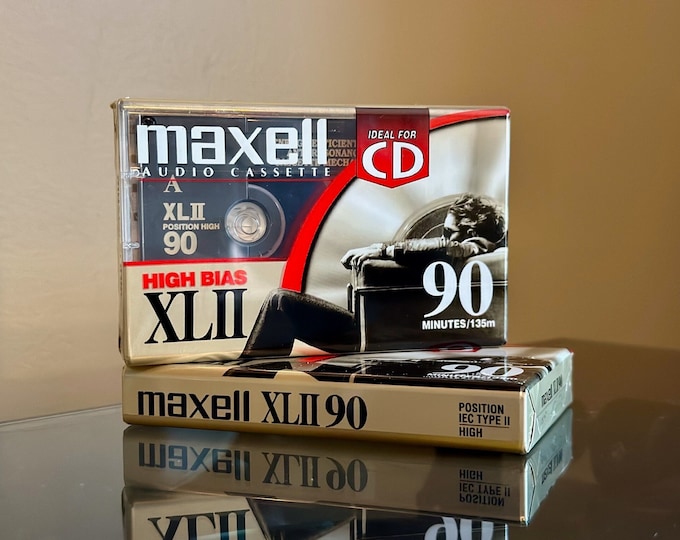 Maxell XLII High Bias - 2002 - USA Blank Cassette Tape Sealed | Rare