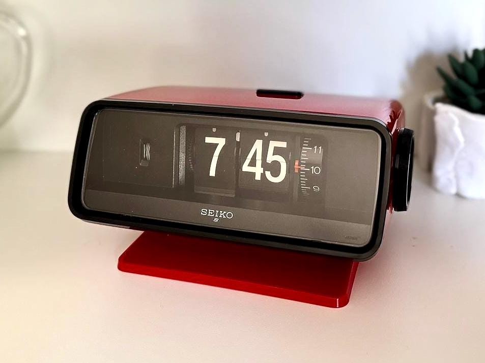 目覚まし時計 フリップクロック セイコー Seiko flip clock - 日本