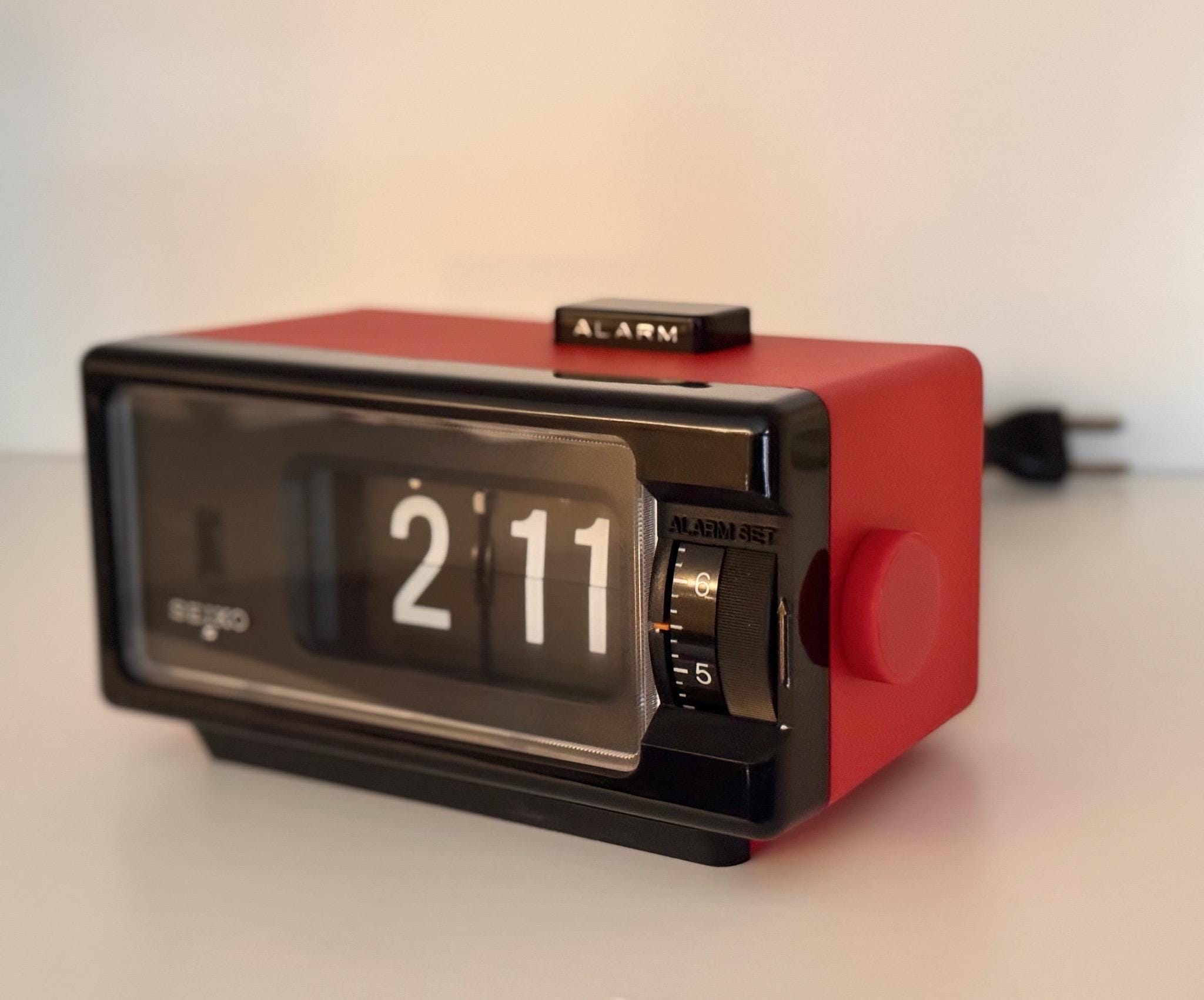 Restored Mid Century Seiko DP-690 Flip Clock in Original Red - Etsy
