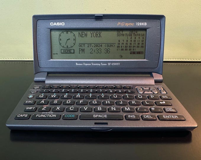 Casio Boss SF- 6500SY | Vintage PDA | Fully Functional | 1993