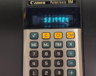 Casio Palmtronic 8M | Vintage Calculator | VFD Display | 1975