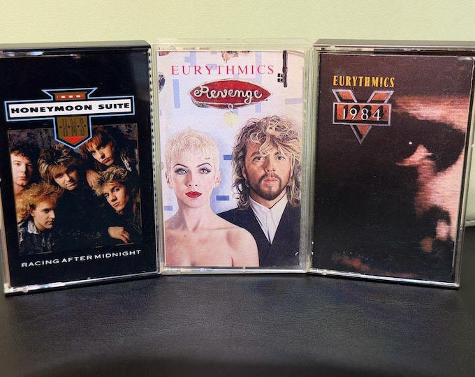 Cassettes | Eurythmics + Honeymoon Suite | 80's