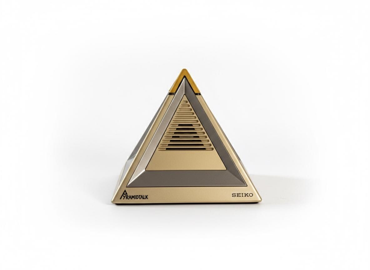 Seiko Pyramid Clock - Etsy