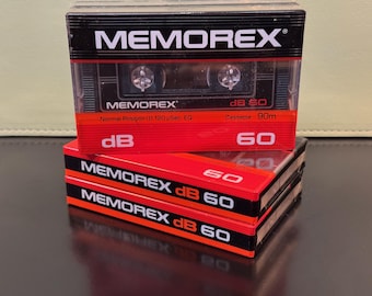 Memorex dB 60 | 1985 | Type 1 Cassette Tape | Sealed | Korea