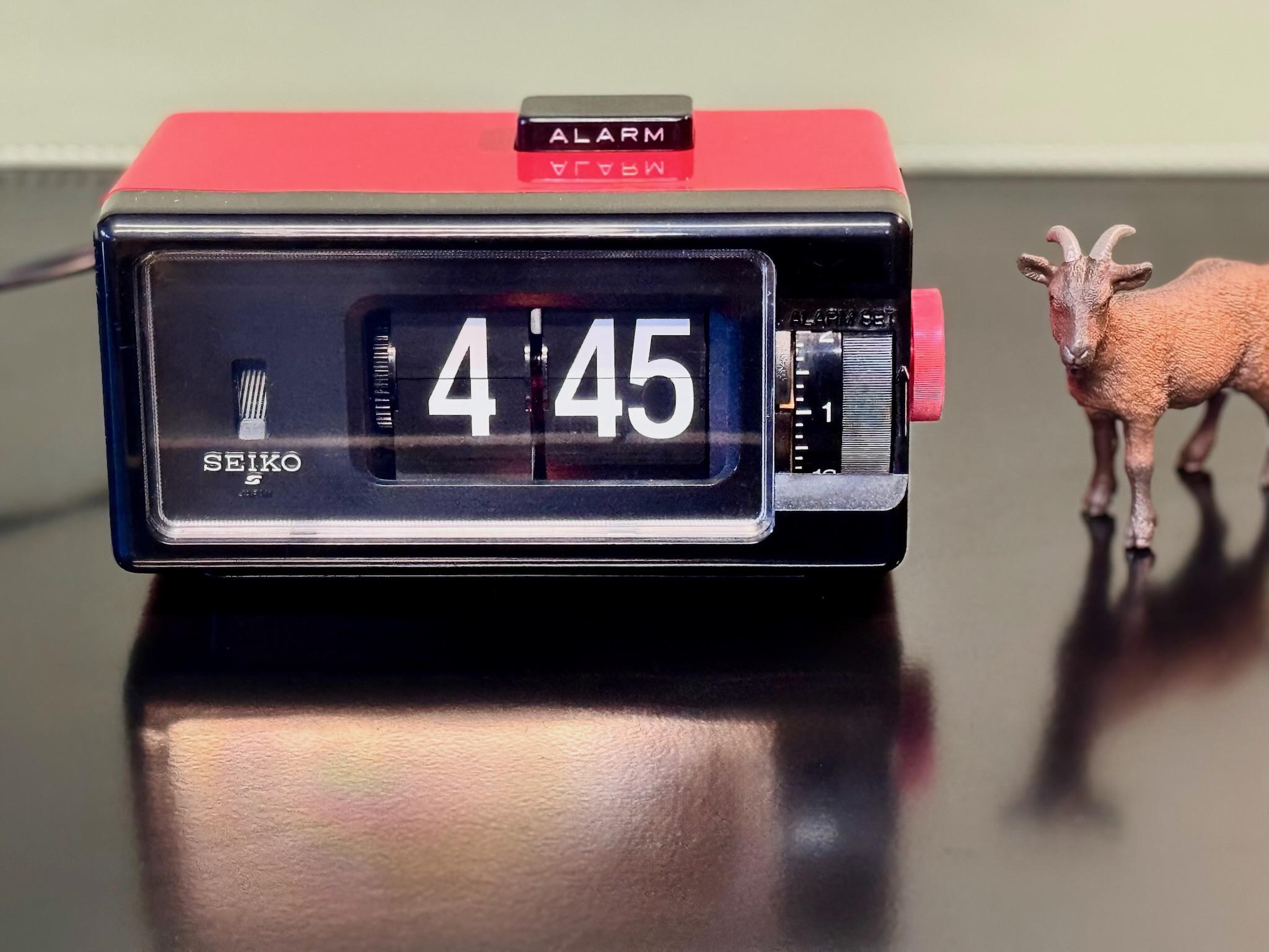 Restored Mid Century Seiko DP-690 Flip Clock in Original Red - Etsy
