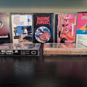Vintage cassettebandjes - gemengde rock en roll