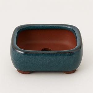 exquisite bonsai pot for stunning plant displays, unique plant pottery, succulent pot, cactus pot, ceramic Planter with drain hole