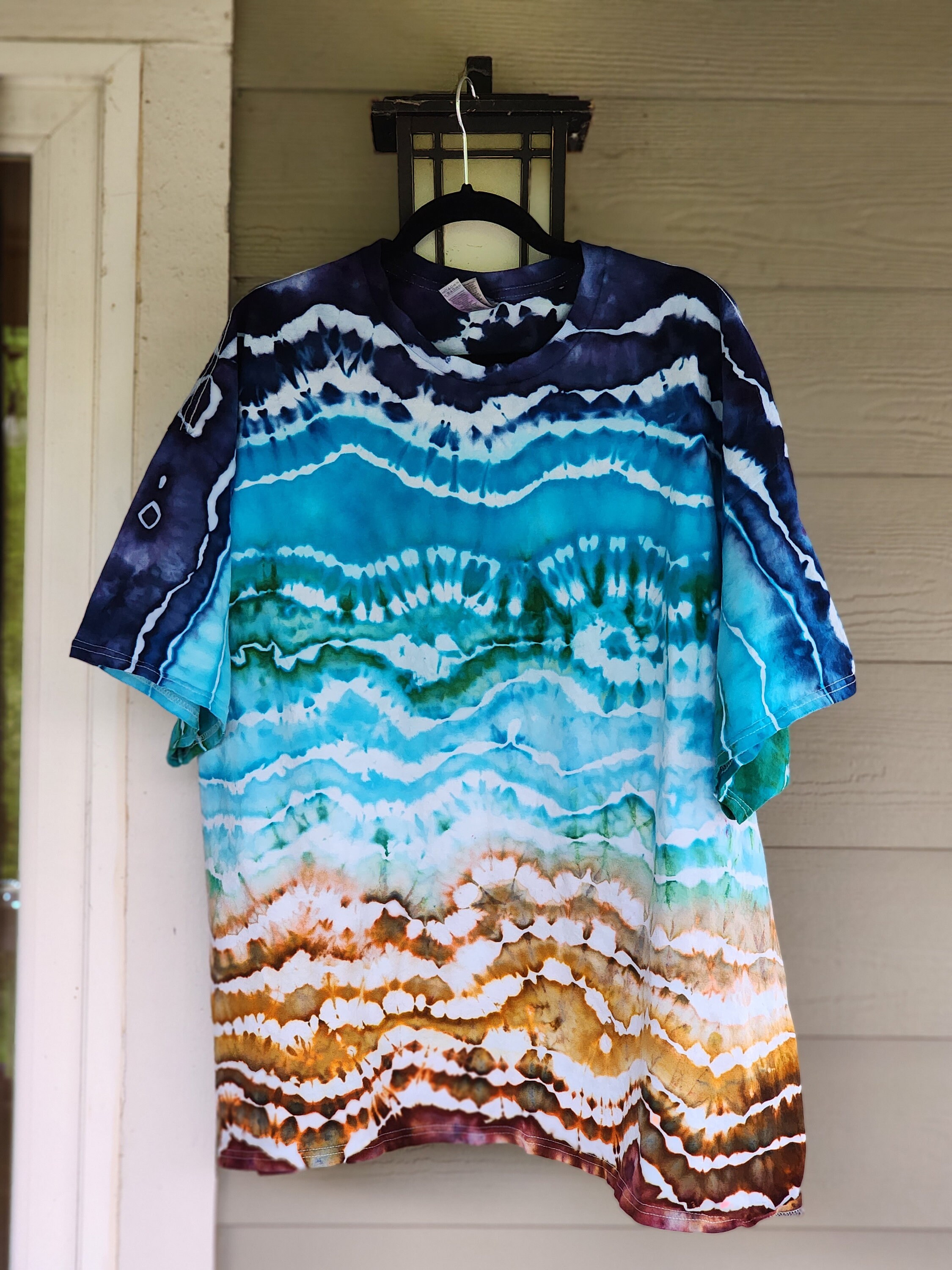 Life's a Beach Tie Dye Tshirt Etsy