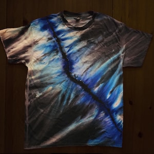 Reverse Tie Dye Adult L Large TShirt