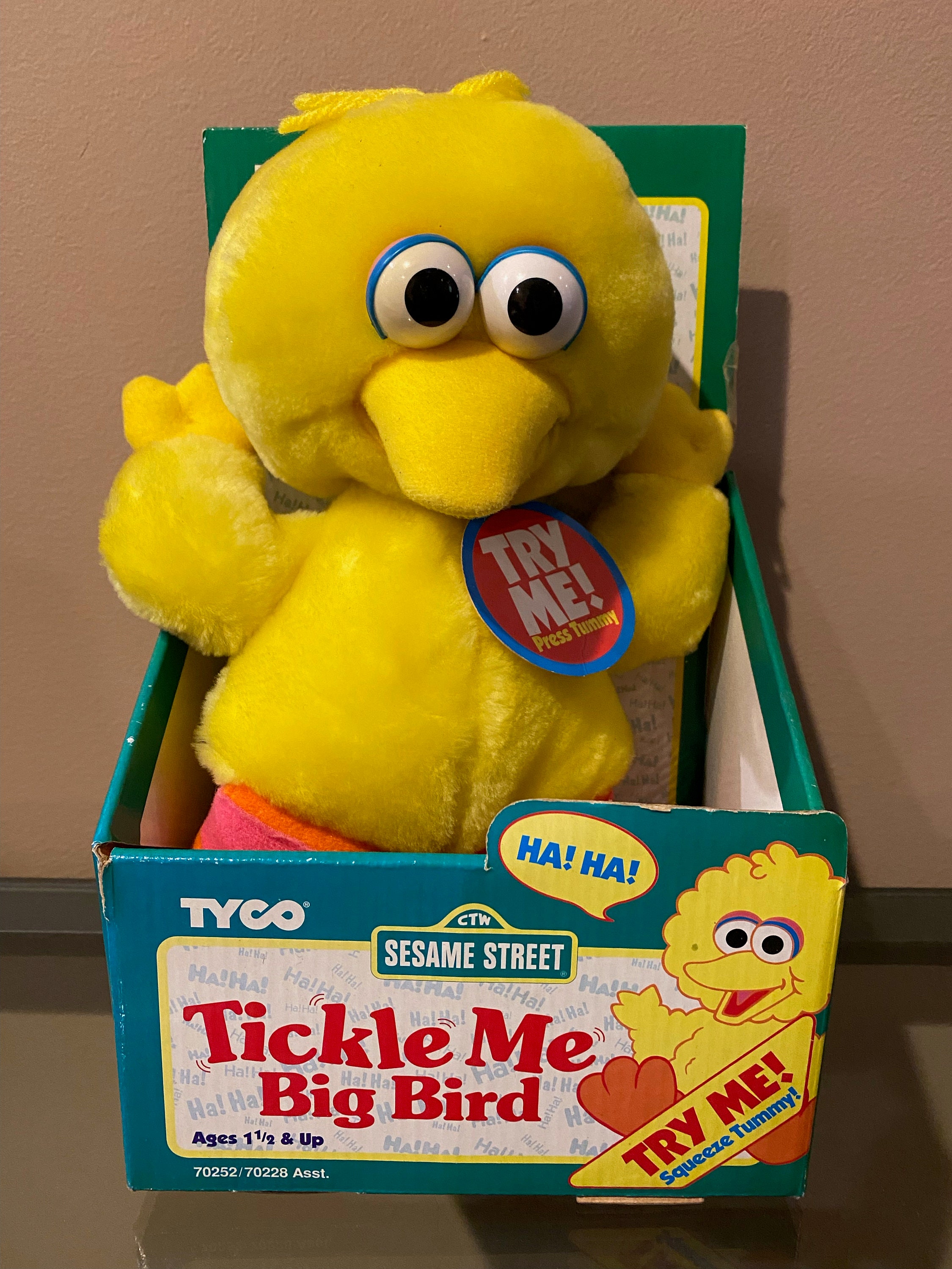 Vintage 1996 Tickle Me Big Bird