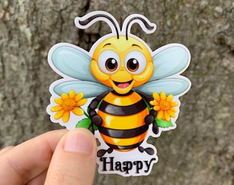 Bee Sayings Bee Stickers Bumblebees Save The Bees Honeybees Bee Stickers Clipart Funny Bee stickers Aesthetic Stickers Laptop Stickers