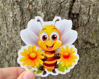 Insects Bee Stickers Bumblebees Save The Bees Honeybees Bee Stickers Clipart Funny Bee stickers Aeasthetic Stickers Laptop Stickers