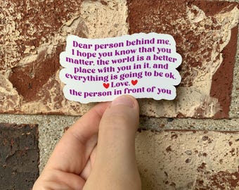 Mental Health Awareness Affirmation Stickers Positivity Stickers Inspiring Stickers Encouraging Stickers Motivational Stickers