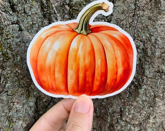 Watercolor October Floral Stickers Fall Flower Cozy Fall Stickers Fall Stickers Autumn Fall Vibes Stickers Fall Is Here Thanksgiving Sticker