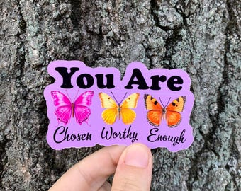 Mental Health Awareness Affirmation Stickers Positivity Stickers Inspiring Stickers Encouraging Stickers Motivational Stickers