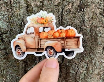 Watercolor October Floral Stickers Fall Flower Cozy Fall Stickers Fall Stickers Autumn Fall Vibes Stickers Fall Is Here Thanksgiving Sticker
