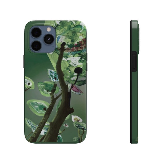 Sage Green Phone Case Green Aesthetic Flower Phone Case Etsy