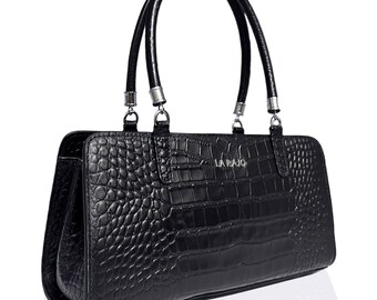 Genuine Leather Tote Bag Handbag Hobo for Women