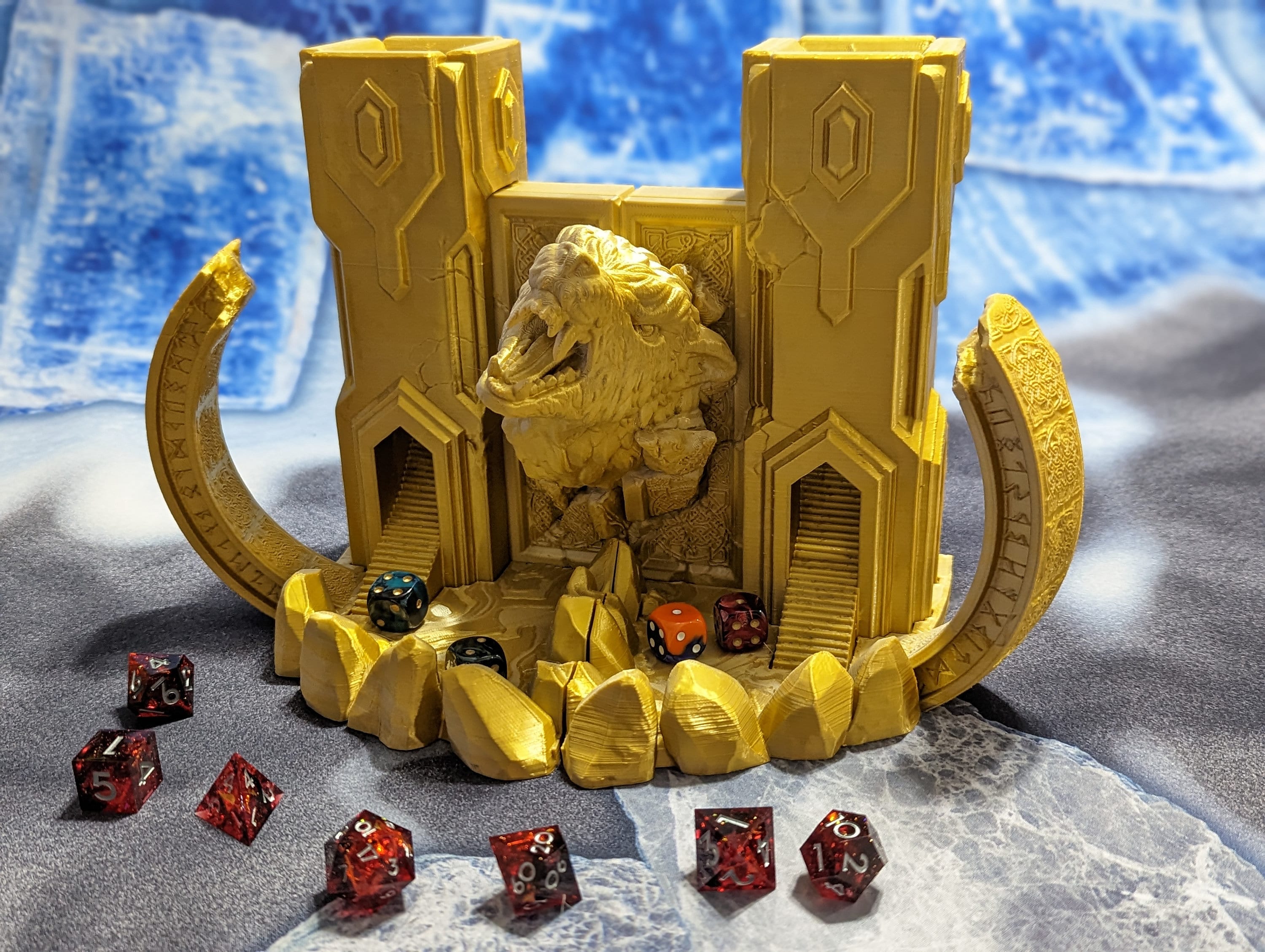 The Gates of Valhalla Double Dice Tower: Mythic Roll