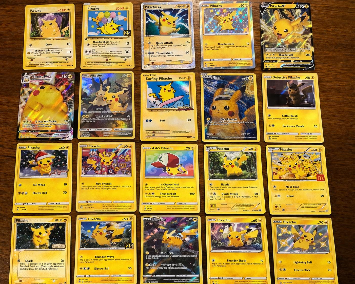 pokemon cards pikachu world collection CGC 7 Near Mint Japanese Back English Front Pikachu Holo main image 0